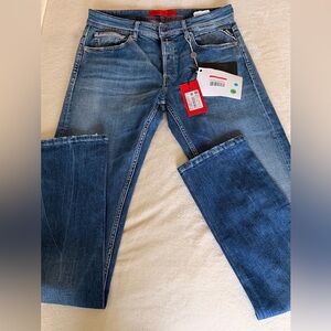 Hugo Boss Denim Straight Jeans in Blue